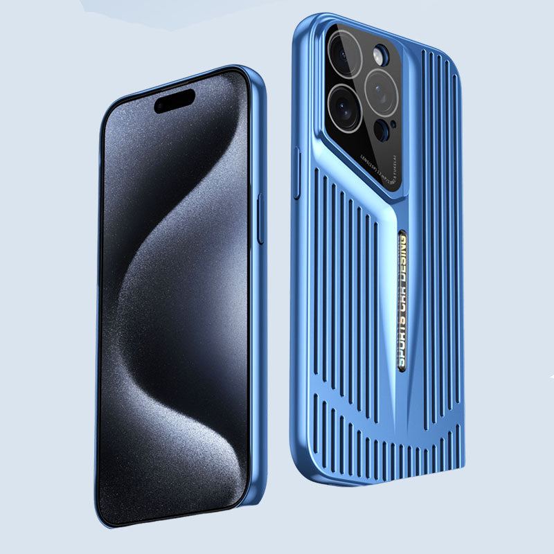 Galvanisierte Hohlblatt-Wärmeableitungshülle passend für iPhone