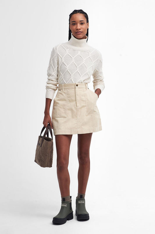 Burne Rollkragen-Strickpullover