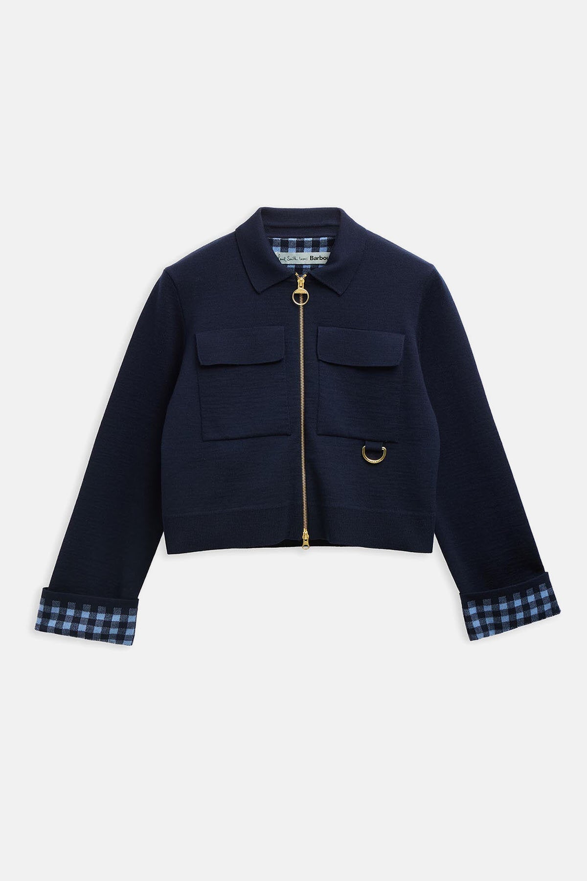 Paul Smith Loves Whitby Strickjacke mit Reißverschluss