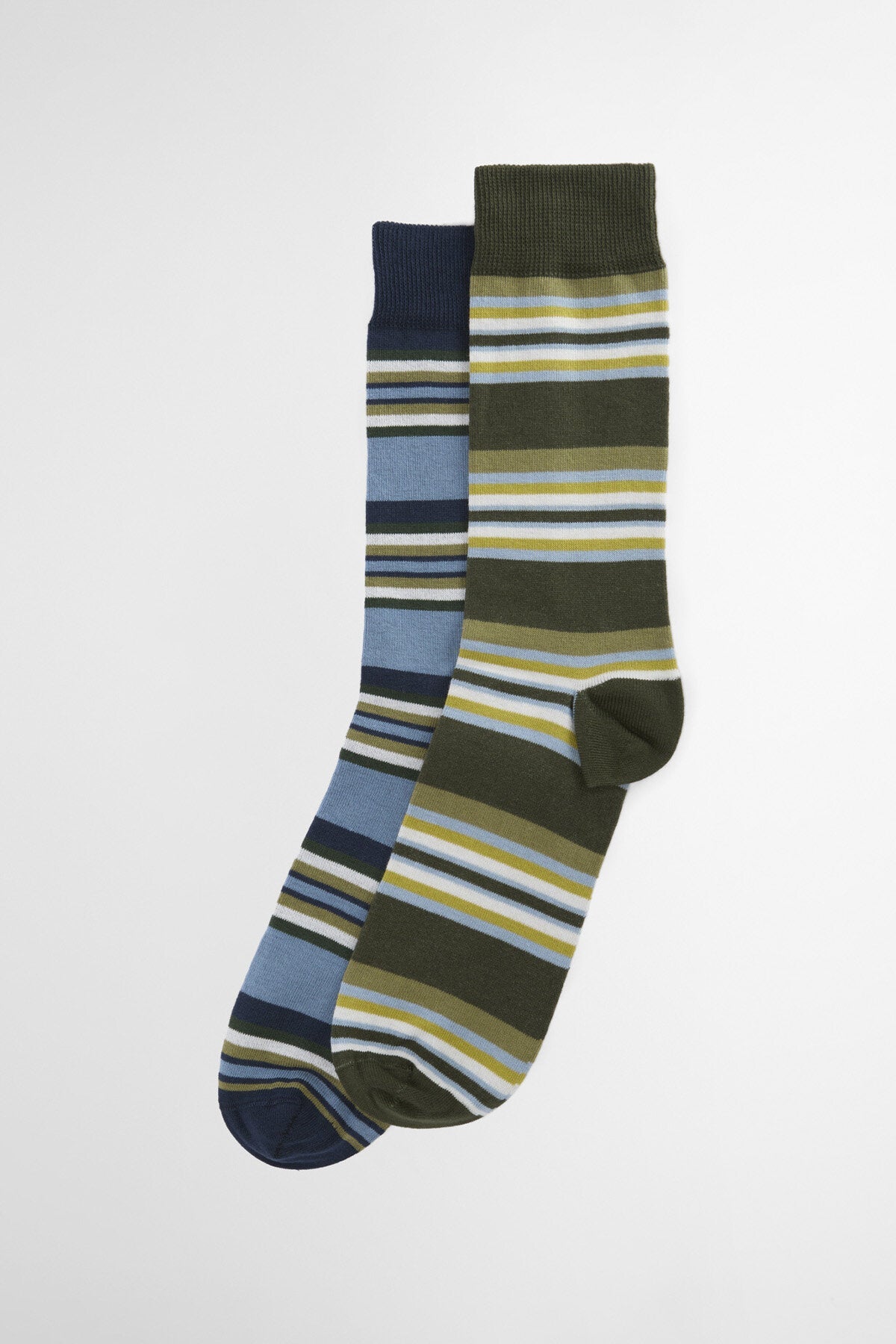 Socken im 2er-Pack mit Sommerstreifen