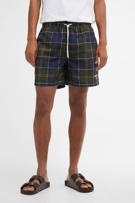 Badeshorts mit Schottenkaro