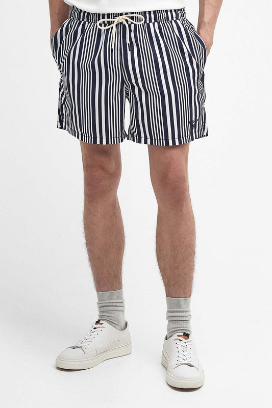 Decklam gestreifte Badeshorts