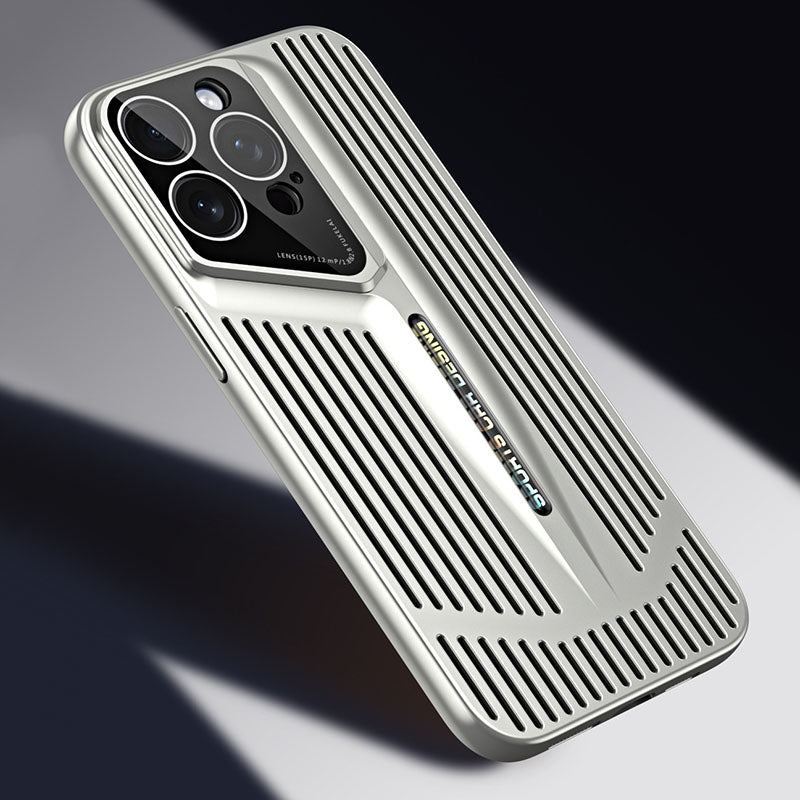 Galvanisierte Hohlblatt-Wärmeableitungshülle passend für iPhone