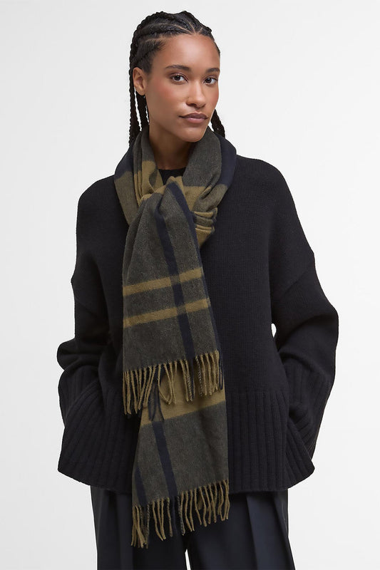 Maxine Tartan Lambswool Scarf