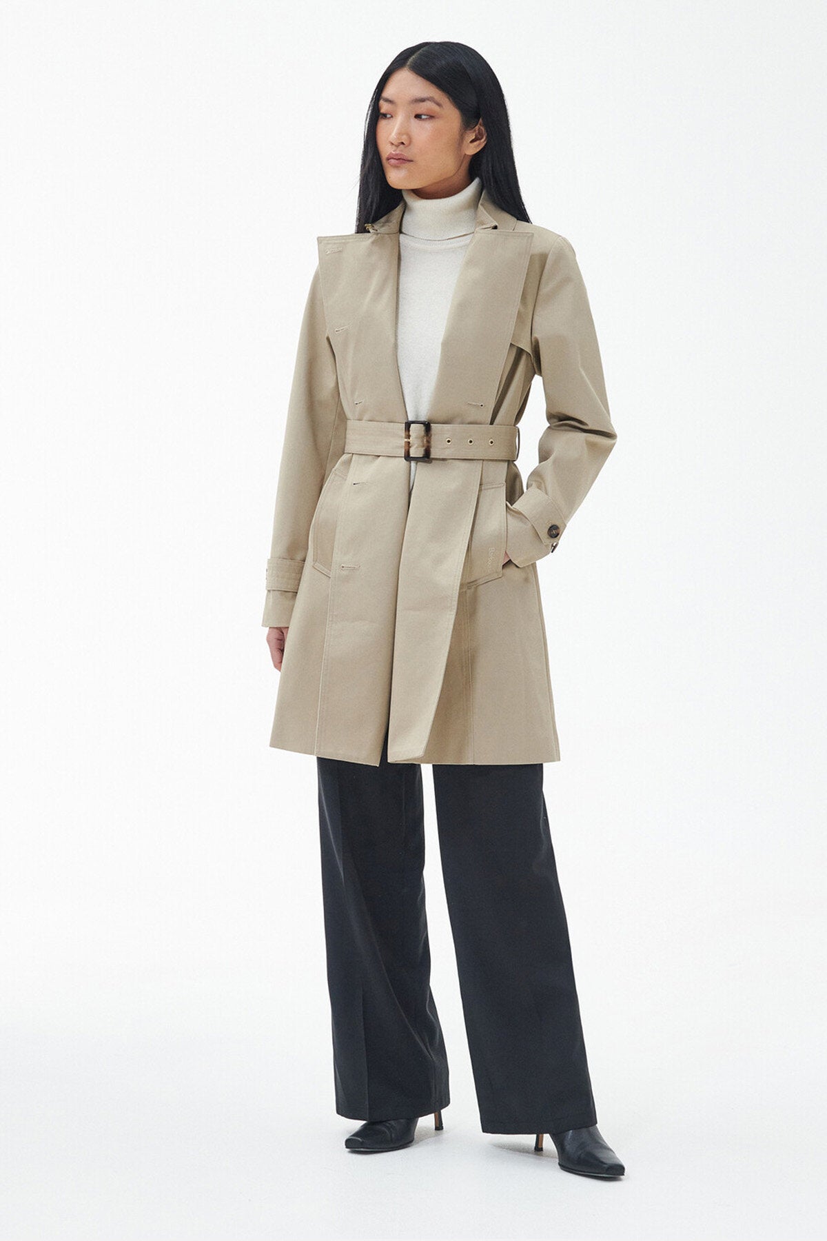 Kurze Greta Regenjacke