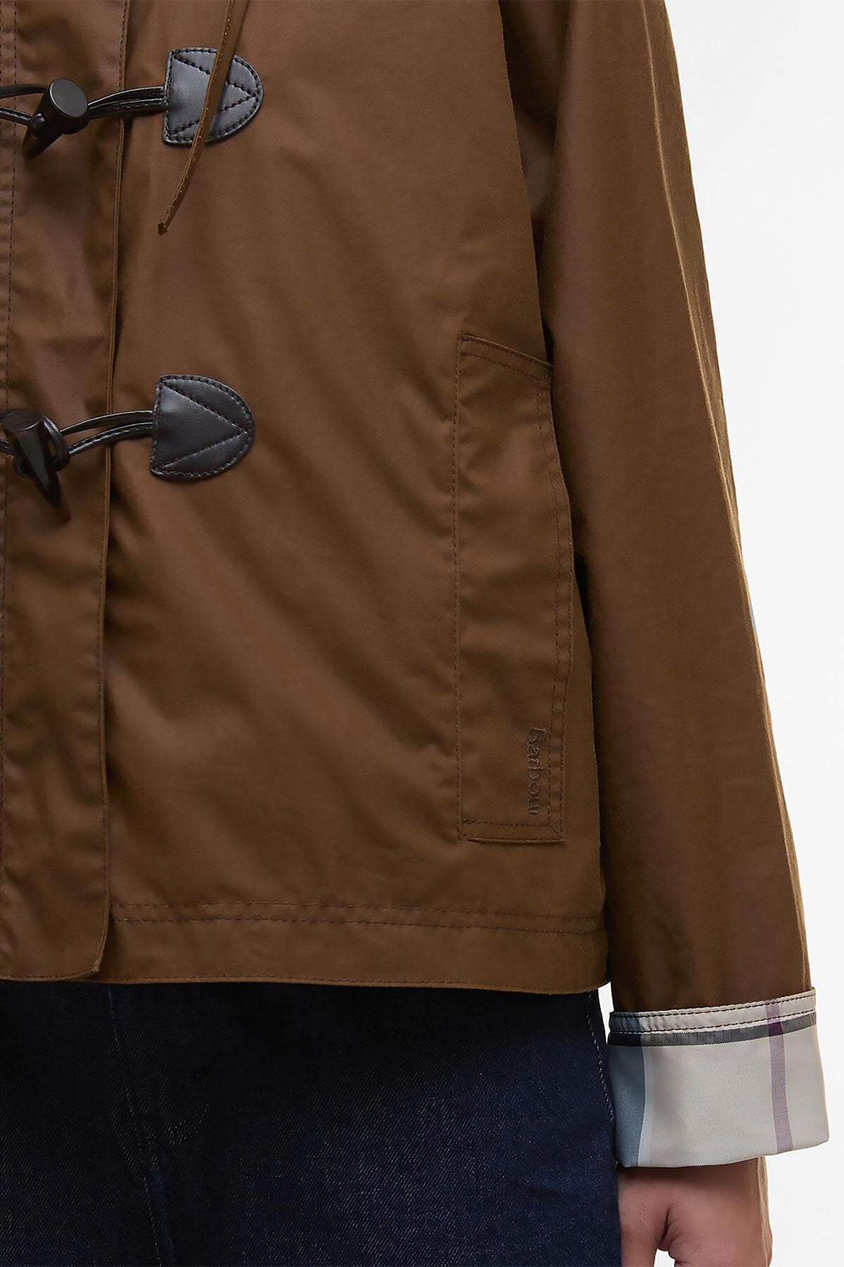 Myra gewachster Dufflecoat