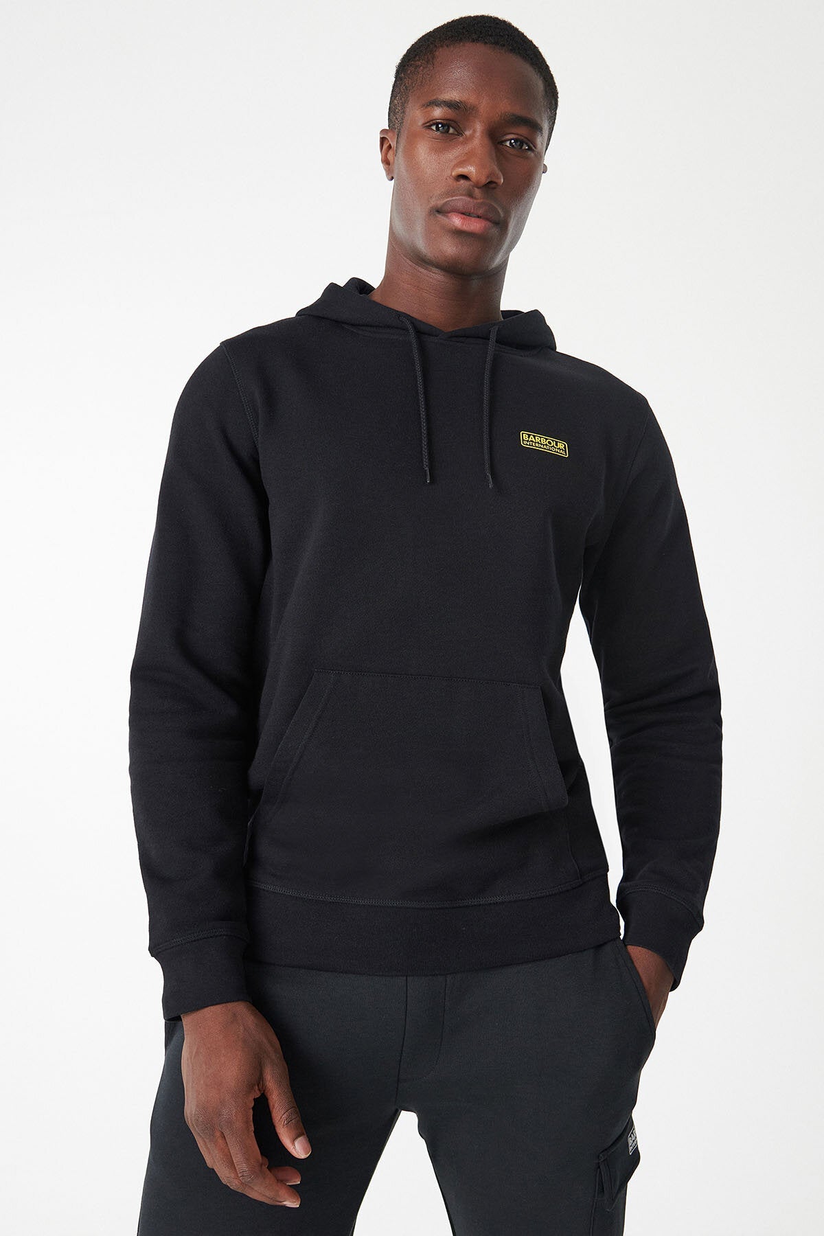 Kapuzenpullover mit kleinem Logo