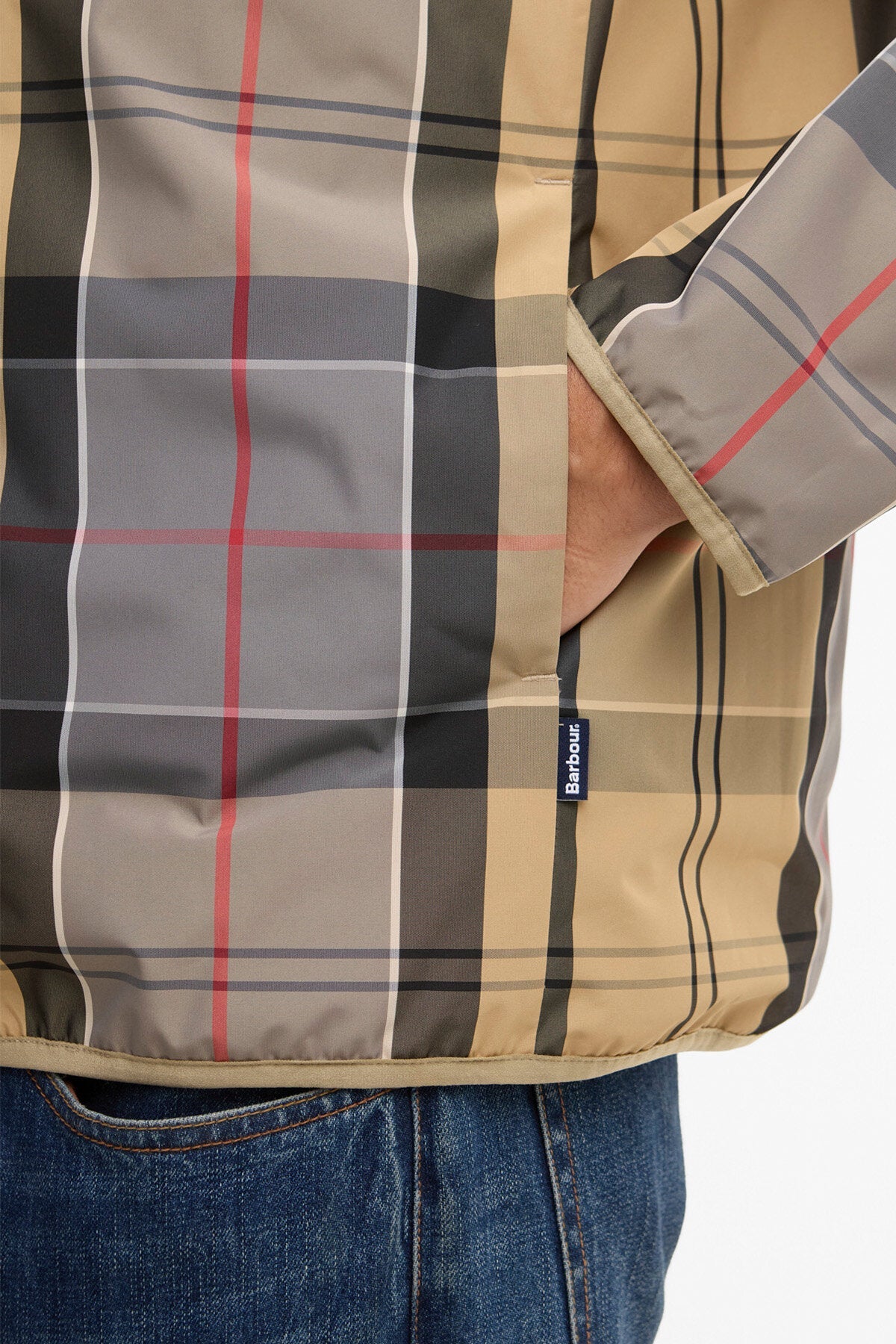 Wendbare Kemble-Regenjacke
