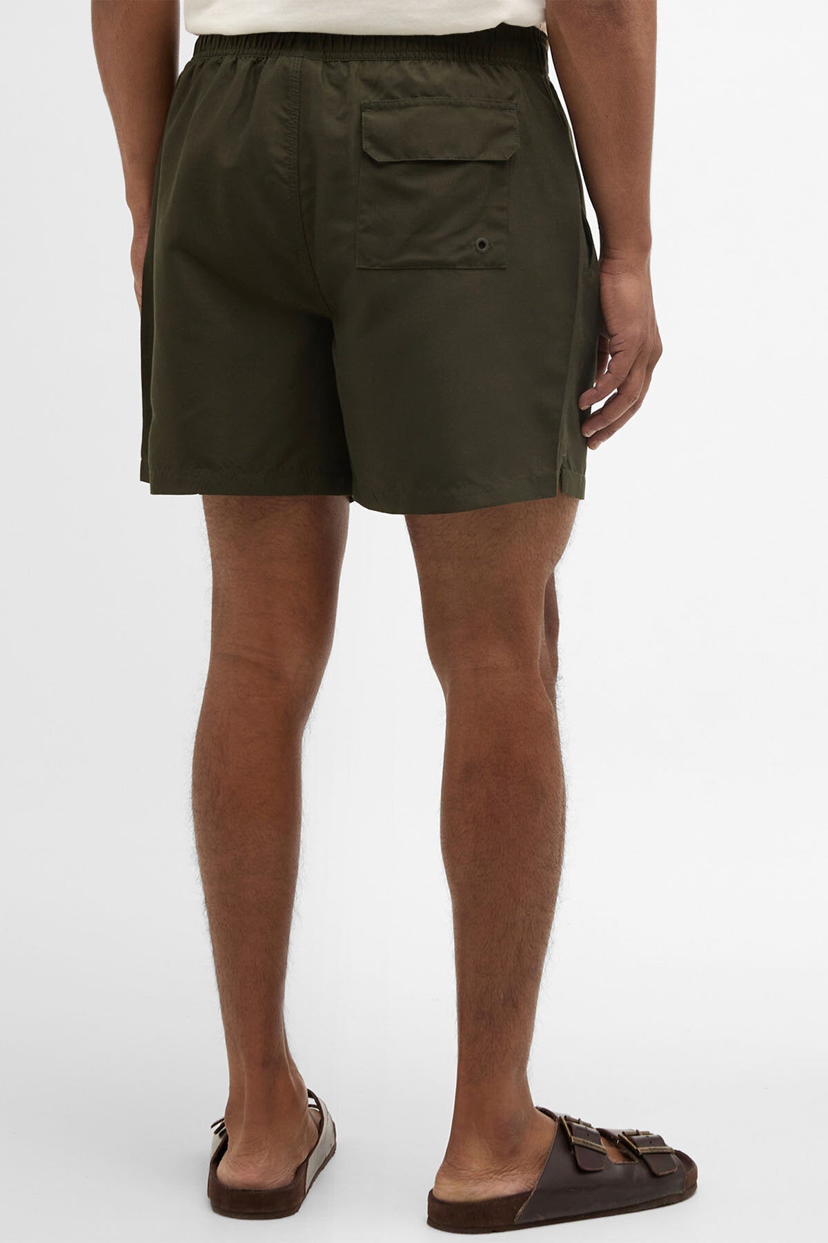 Wasserreaktive Tartan-Badeshorts