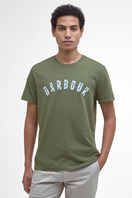Torpoint Tartan Logo T-Shirt