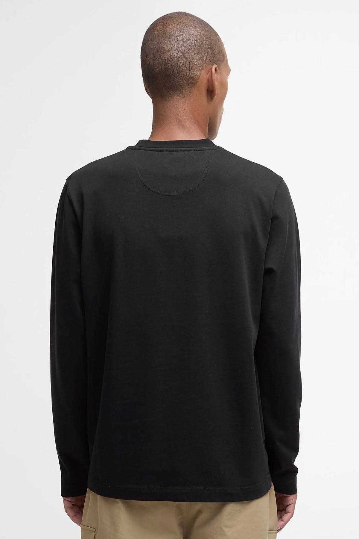 Leazes Langarm-T-Shirt mit legerer Passform