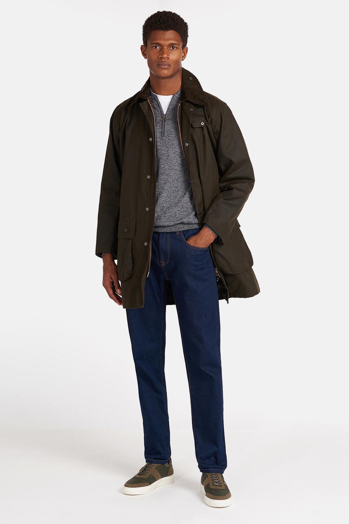 Klassische Northumbria Wachsjacke