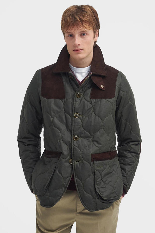 Gesteppte Sport-Wachsjacke