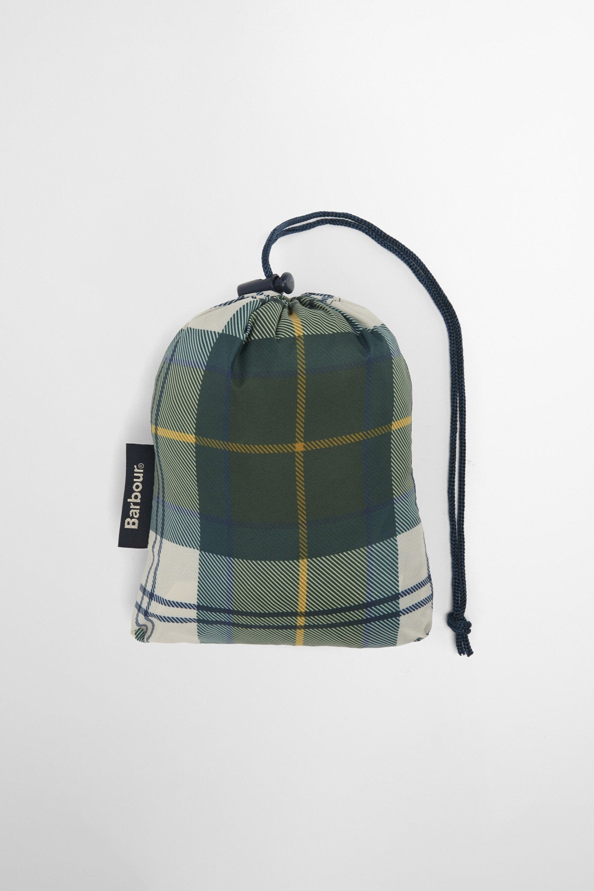 Wasserdichter Tartan-Poncho