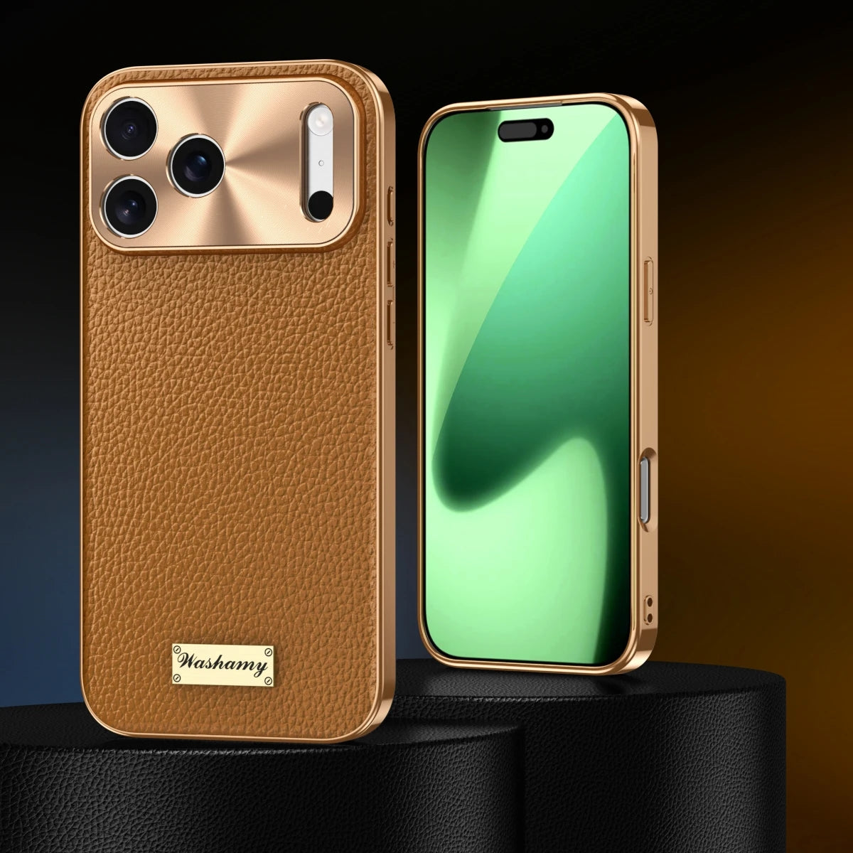 Premium Leder Anti-Fingerabdruck – Komfortabler Griff iPhone 17 Serie