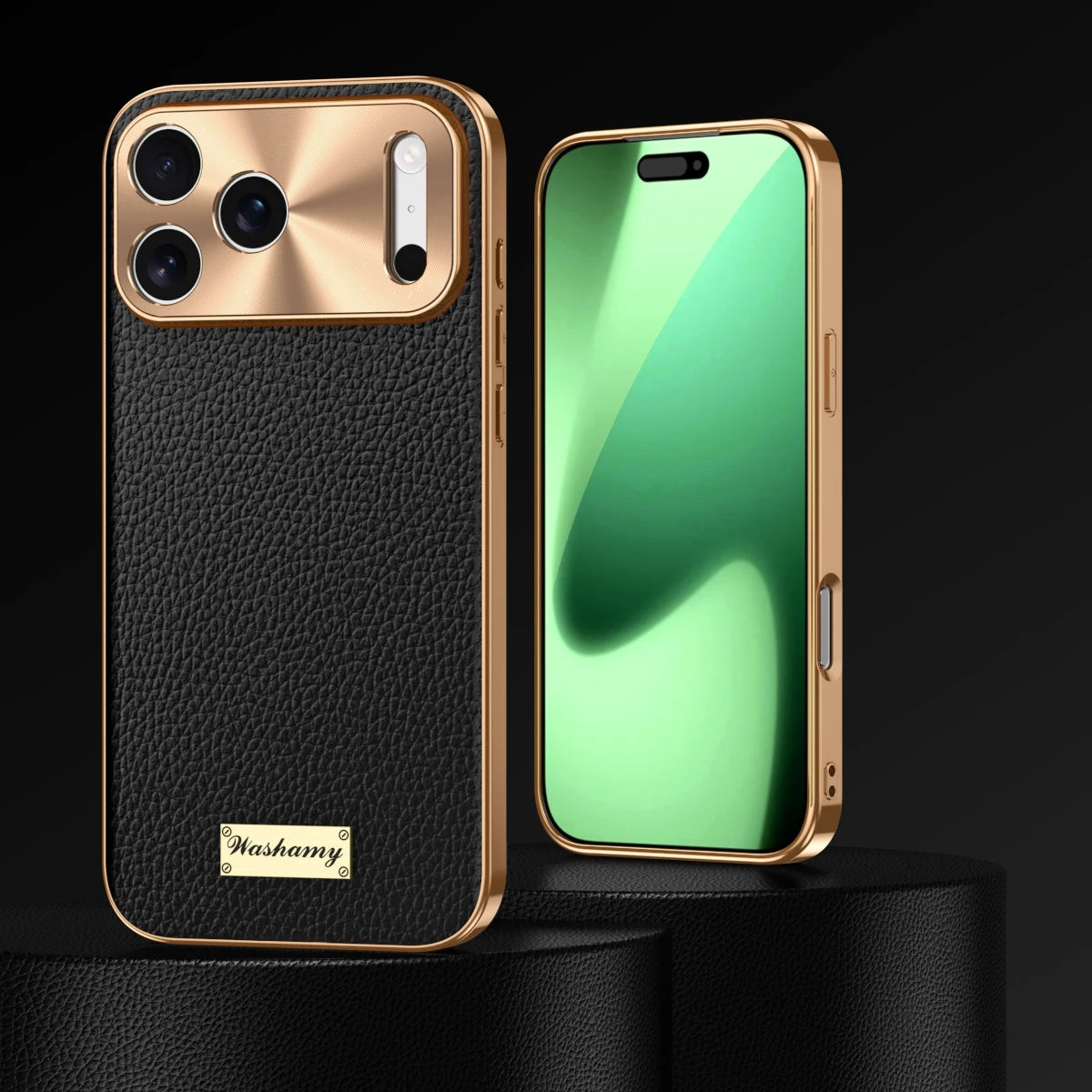 Premium Leder Anti-Fingerabdruck – Komfortabler Griff iPhone 17 Serie