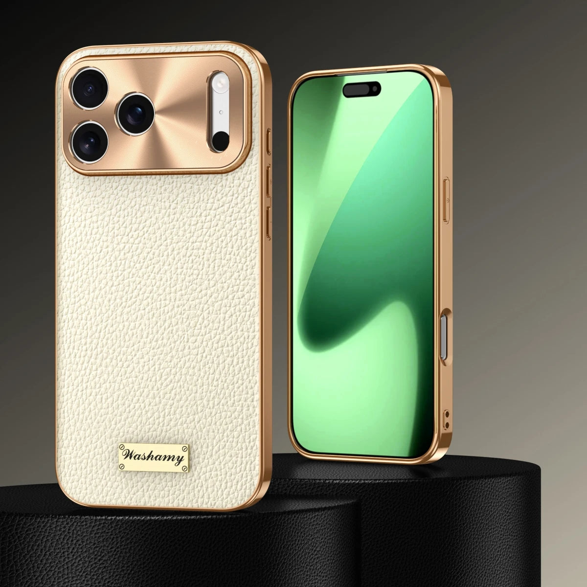 Premium Leder Anti-Fingerabdruck – Komfortabler Griff iPhone 17 Serie